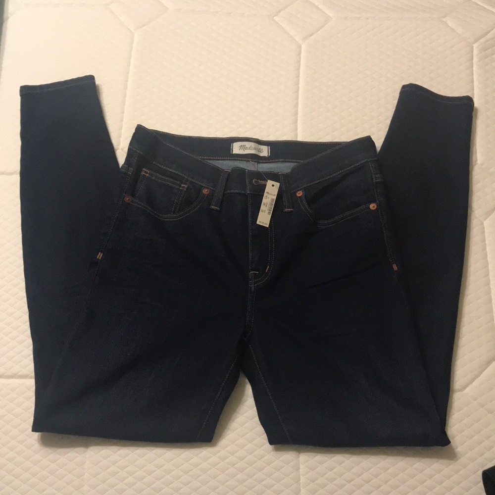 Madewell 9” High Riser Dark Skinny Skinny Size 29